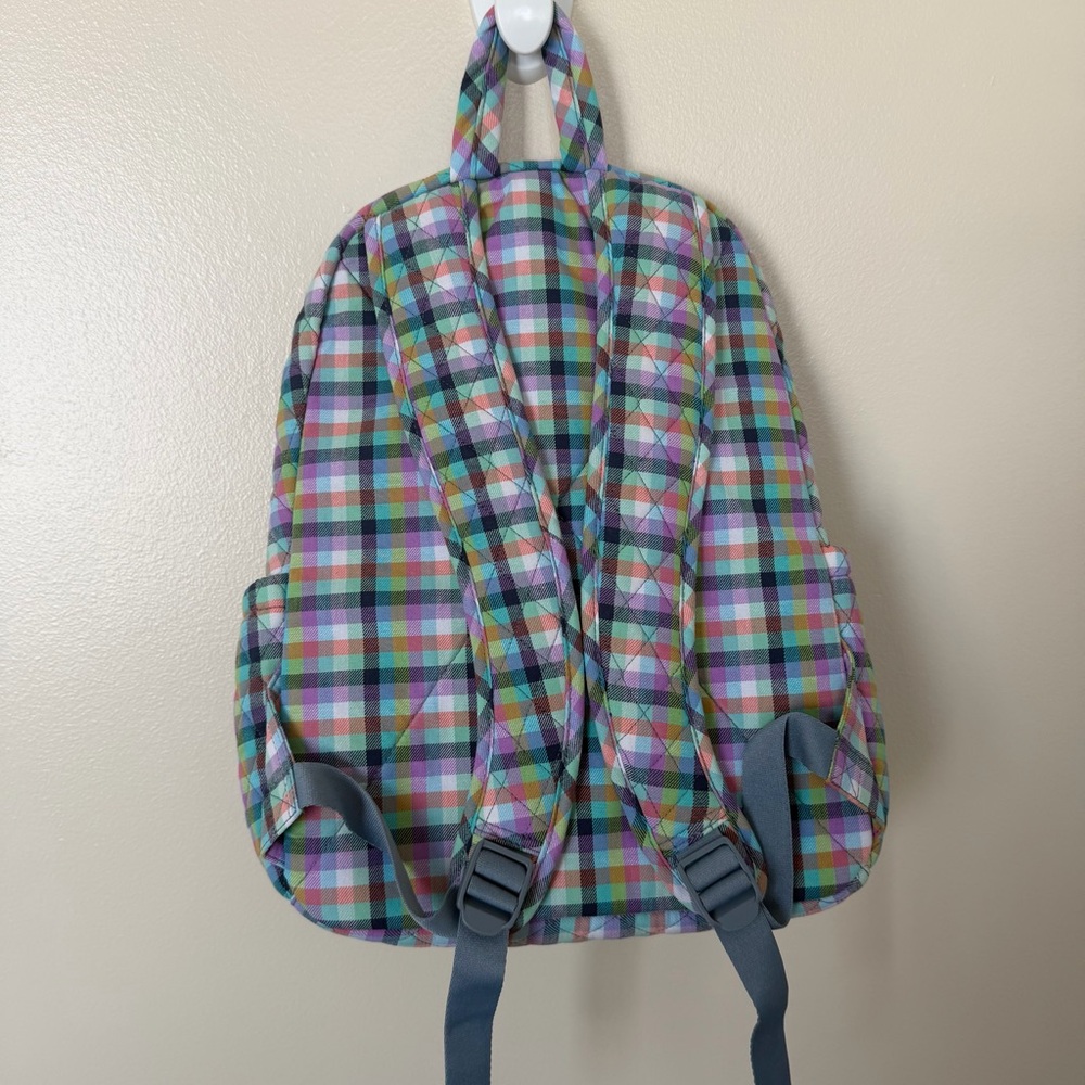 VERA BRADLEY Essential Backpack in Gingham Plaid - Picture 4 of 5